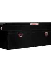 Weather Guard Saddle Box, Steel, Full Deep, Gloss Black, 15.0 cu ft                                     - 128-5-04 - Image 14