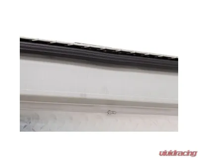 Weather Guard Saddle Box, Aluminum, Compact Low Profile, Clear, 8.0 cu ft - 131-0-04