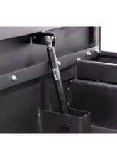 Weather Guard Saddle Box, Aluminum, Compact Low Profile, Textured Matte Black,  8.0  cu ft                                     - 131-52-04 - Image 5