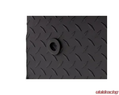 Weather Guard Saddle Box, Aluminum, Compact Low Profile, Textured Matte Black,  8.0  cu ft - 131-52-04