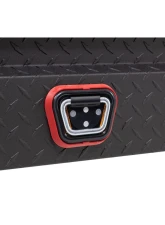 Weather Guard Saddle Box, Aluminum, Compact Low Profile, Textured Matte Black,  8.0  cu ft                                     - 131-52-04 - Image 10