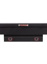Weather Guard Saddle Box, Aluminum, Compact Low Profile, Textured Matte Black,  8.0  cu ft                                     - 131-52-04 - Image 12