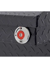 Weather Guard Saddle Box, Aluminum, Compact Low Profile, Gunmetal Gray,  8.0  cu ft                                     - 131-6-04 - Image 4