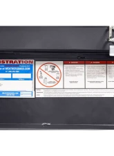 Weather Guard Saddle Box, Aluminum, Compact Low Profile, Gunmetal Gray,  8.0  cu ft                                     - 131-6-04 - Image 9