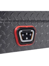 Weather Guard Saddle Box, Aluminum, Compact Low Profile, Gunmetal Gray,  8.0  cu ft                                     - 131-6-04 - Image 10