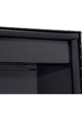 Weather Guard Saddle Box, Aluminum, Compact Low Profile, Gunmetal Gray,  8.0  cu ft                                     - 131-6-04 - Image 11