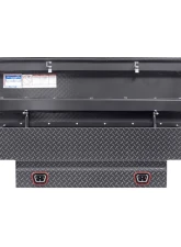 Weather Guard Saddle Box, Aluminum, Compact Low Profile, Gunmetal Gray,  8.0  cu ft                                     - 131-6-04 - Image 13