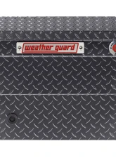 Weather Guard Saddle Box, Aluminum, Compact Low Profile, Gunmetal Gray,  8.0  cu ft                                     - 131-6-04 - Image 14