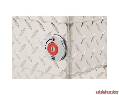 Weather Guard Saddle Box, Aluminum, Compact Deep, Clear, 9.0 cu ft - 137-0-04