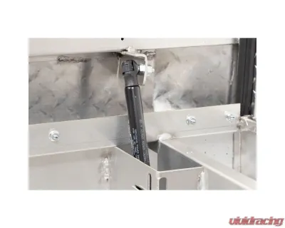 Weather Guard Saddle Box, Aluminum, Compact Deep, Clear, 9.0 cu ft - 137-0-04