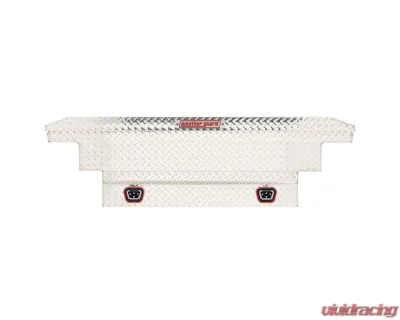 Weather Guard Saddle Box, Aluminum, Compact Deep, Clear, 9.0 cu ft - 137-0-04