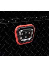 Weather Guard Saddle Box, Aluminum, Compact Deep, Gloss Black, 9.0 cu ft                                     - 137-5-04 - Image 10