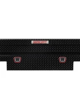 Weather Guard Saddle Box, Aluminum, Compact Deep, Gloss Black, 9.0 cu ft                                     - 137-5-04 - Image 12