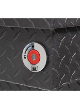 Weather Guard Saddle Box, Aluminum, Compact Deep, Textured Matte Black, 9.0 cu ft                                     - 137-52-04 - Image 3