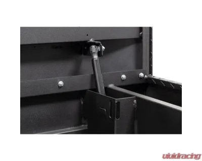 Weather Guard Saddle Box, Aluminum, Compact Deep, Textured Matte Black, 9.0 cu ft - 137-52-04