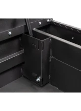 Weather Guard Saddle Box, Aluminum, Compact Deep, Textured Matte Black, 9.0 cu ft                                     - 137-52-04 - Image 6