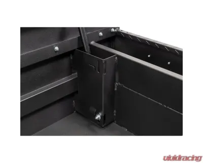 Weather Guard Saddle Box, Aluminum, Compact Deep, Textured Matte Black, 9.0 cu ft - 137-52-04