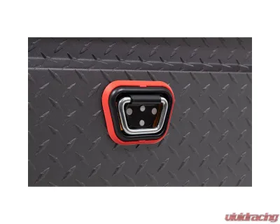 Weather Guard Saddle Box, Aluminum, Compact Deep, Textured Matte Black, 9.0 cu ft - 137-52-04