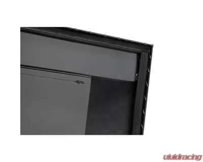 Weather Guard Saddle Box, Aluminum, Compact Deep, Gunmetal Gray, 9.0 cu ft - 137-6-04