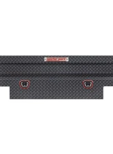 Weather Guard Saddle Box, Aluminum, Compact Deep, Gunmetal Gray, 9.0 cu ft                                     - 137-6-04 - Image 12