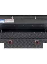 Weather Guard Saddle Box, Aluminum, Compact Deep, Gunmetal Gray, 9.0 cu ft                                     - 137-6-04 - Image 13