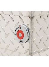 Weather Guard Saddle Box, Aluminum, Compact, Clear, 7.0 cu ft                                     - 154-0-04 - Image 3