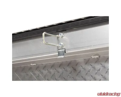 Weather Guard Saddle Box, Aluminum, Compact, Clear, 7.0 cu ft - 154-0-04