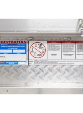 Weather Guard Saddle Box, Aluminum, Compact, Clear, 7.0 cu ft                                     - 154-0-04 - Image 9