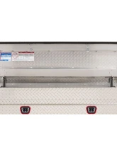 Weather Guard Saddle Box, Aluminum, Compact, Clear, 7.0 cu ft                                     - 154-0-04 - Image 13