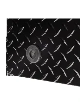 Weather Guard Saddle Box, Aluminum, Compact, Gloss Black, 7.0 cu ft                                     - 154-5-04 - Image 8