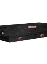 Weather Guard Saddle Box, Aluminum, Compact, Gloss Black, 7.0 cu ft                                     - 154-5-04 - Image 14