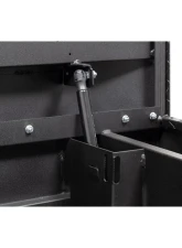 Weather Guard Saddle Box, Aluminum, Compact, Textured Matte Black, 7.0 cu ft                                     - 154-52-04 - Image 5