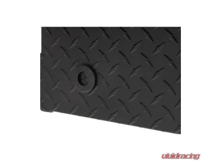 Weather Guard Saddle Box, Aluminum, Compact, Textured Matte Black, 7.0 cu ft - 154-52-04