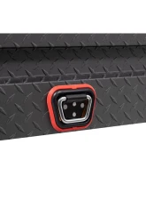 Weather Guard Saddle Box, Aluminum, Compact, Textured Matte Black, 7.0 cu ft                                     - 154-52-04 - Image 10