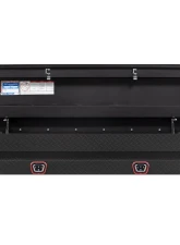 Weather Guard Saddle Box, Aluminum, Compact, Textured Matte Black, 7.0 cu ft                                     - 154-52-04 - Image 13