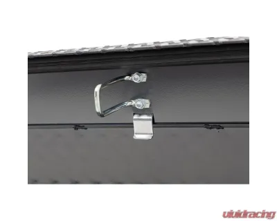 Weather Guard Saddle Box, Aluminum, Compact, Gunmetal Gray, 7.0 cu ft - 154-6-04