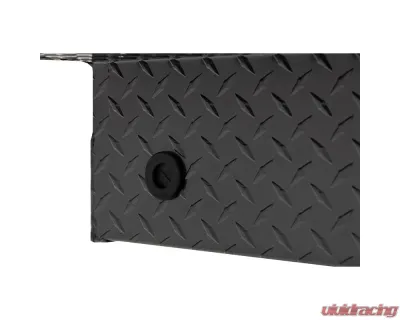 Weather Guard Saddle Box, Aluminum, Compact, Gunmetal Gray, 7.0 cu ft - 154-6-04