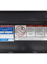 Weather Guard Saddle Box, Aluminum, Compact, Gunmetal Gray, 7.0 cu ft                                     - 154-6-04 - Image 9