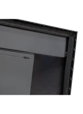 Weather Guard Saddle Box, Aluminum, Compact, Gunmetal Gray, 7.0 cu ft                                     - 154-6-04 - Image 11