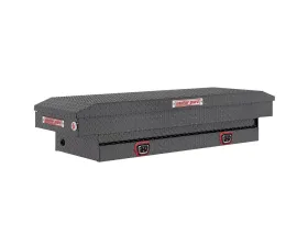 Weather Guard Saddle Box, Aluminum, Compact, Gunmetal Gray, 7.0 cu ft