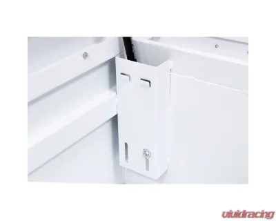 Weather Guard Saddle Box, Steel, Compact, White, 7.0 cu ft - 156-3-04