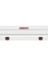 Weather Guard Saddle Box, Steel, Compact, White, 7.0 cu ft                                     - 156-3-04 - Image 11