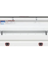Weather Guard Saddle Box, Steel, Compact, White, 7.0 cu ft                                     - 156-3-04 - Image 12