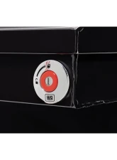 Weather Guard Saddle Box, Steel, Compact, Gloss Black, 7.0 cu ft                                     - 156-5-04 - Image 3