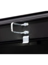 Weather Guard Saddle Box, Steel, Compact, Gloss Black, 7.0 cu ft                                     - 156-5-04 - Image 7