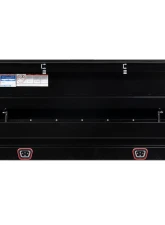 Weather Guard Saddle Box, Steel, Compact, Gloss Black, 7.0 cu ft                                     - 156-5-04 - Image 13