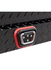 Weather Guard 87in Lo-Side Box, Aluminum, Gloss Black, 7.0 cu ft                                     - 164-5-04 - Image 8