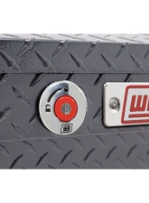 Weather Guard 87in Lo-Side Box, Aluminum, Gunmetal Gray, 7.0 cu ft                                     - 164-6-04 - Image 3