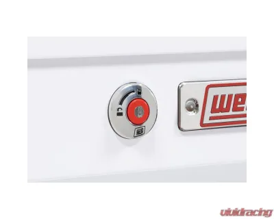 Weather Guard 87in Lo-Side Box, Steel, White, 7.0 cu ft - 165-3-04