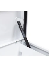 Weather Guard 87in Lo-Side Box, Steel, White, 7.0 cu ft                                     - 165-3-04 - Image 4